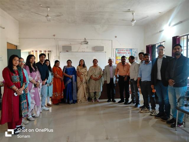 Governments Naveen College Bori-सेवानिवृत्ति विदाई समारोह-डॉ. तापस मुखर्जी 