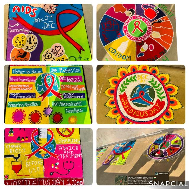 ड रिबन क्लब द्वारा  विश्व एड्स दिवस -2025-26