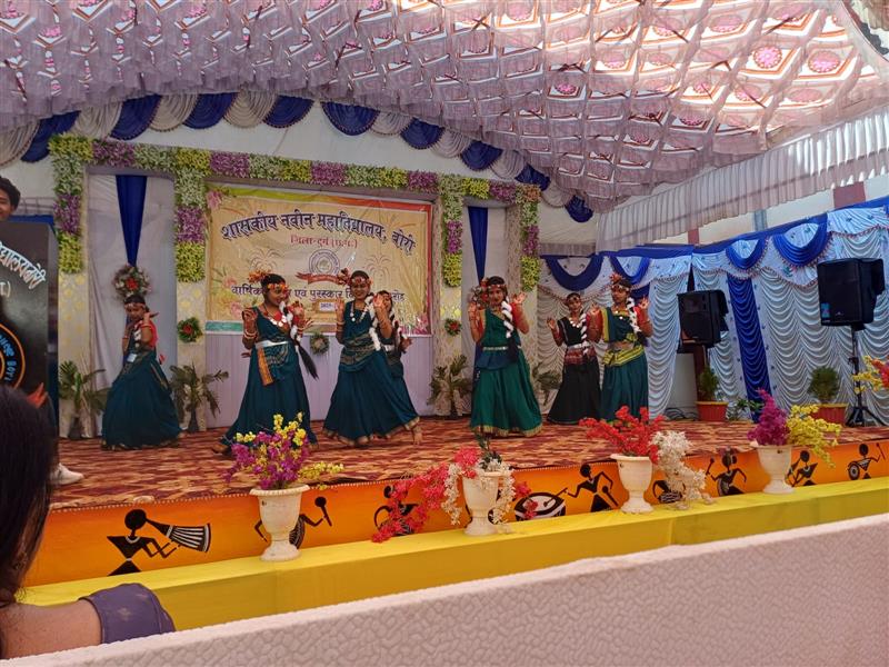 शासकीय नवीन महाविद्यालय, बोरी में शैक्षणिक सत्र 2025–26 के अंतर्गत वार्षिक स्नेह सम्मेलन एवं पुरस्कार वितरण समारोह