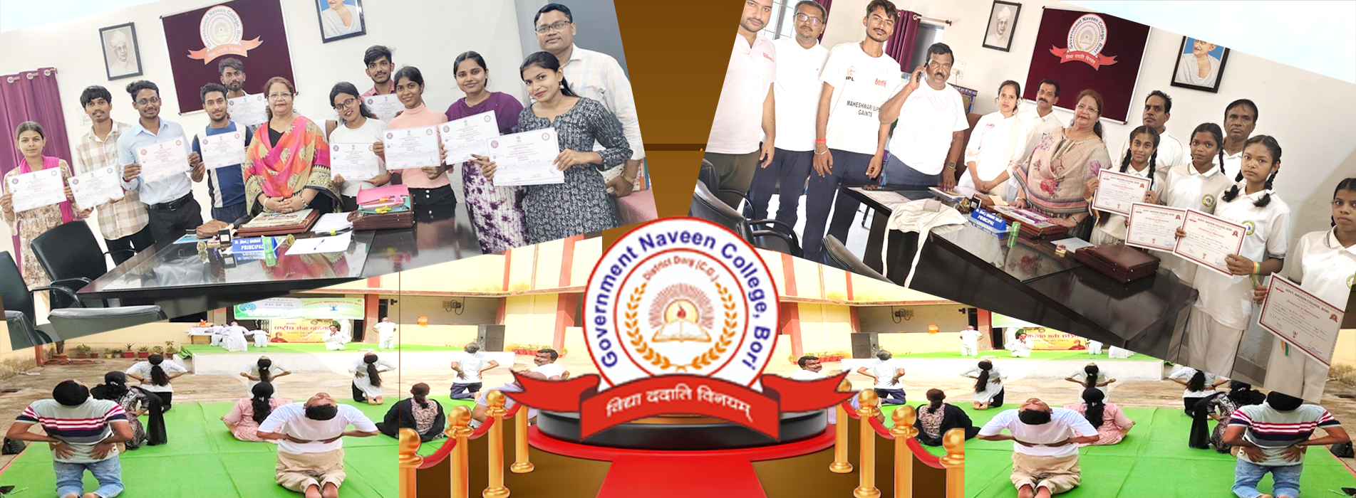 11th International yoga Diwas-Govt College Bori