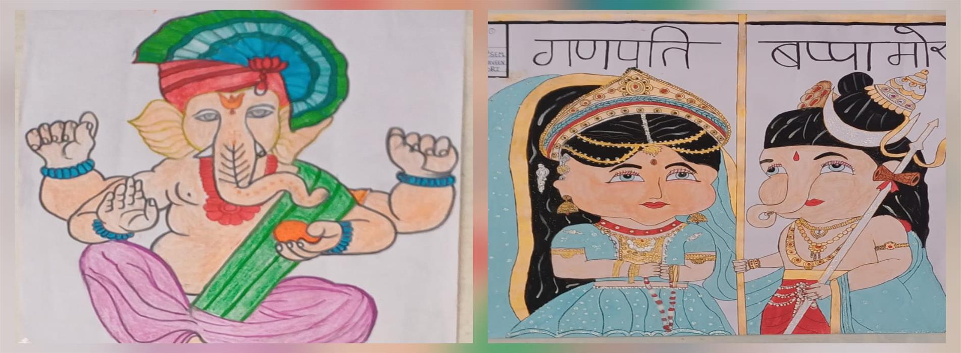 Best Practices छत्तीसगढ़ का पारंपरिक त्योहार गणेश चतुर्थी-Govt College Bori
